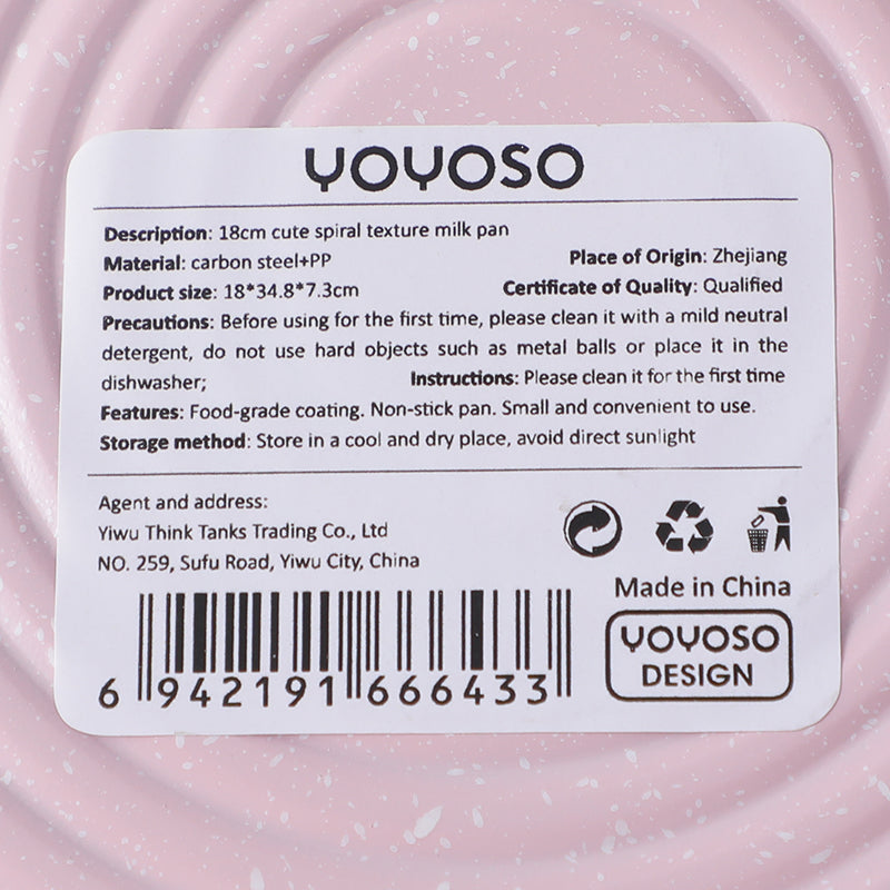 CACEROLA PARA LECHE -18cm