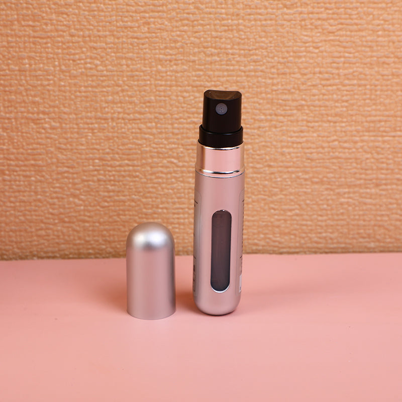 FRASCO DISPENSADORA DE PERFUME 5ML - PLATEADO