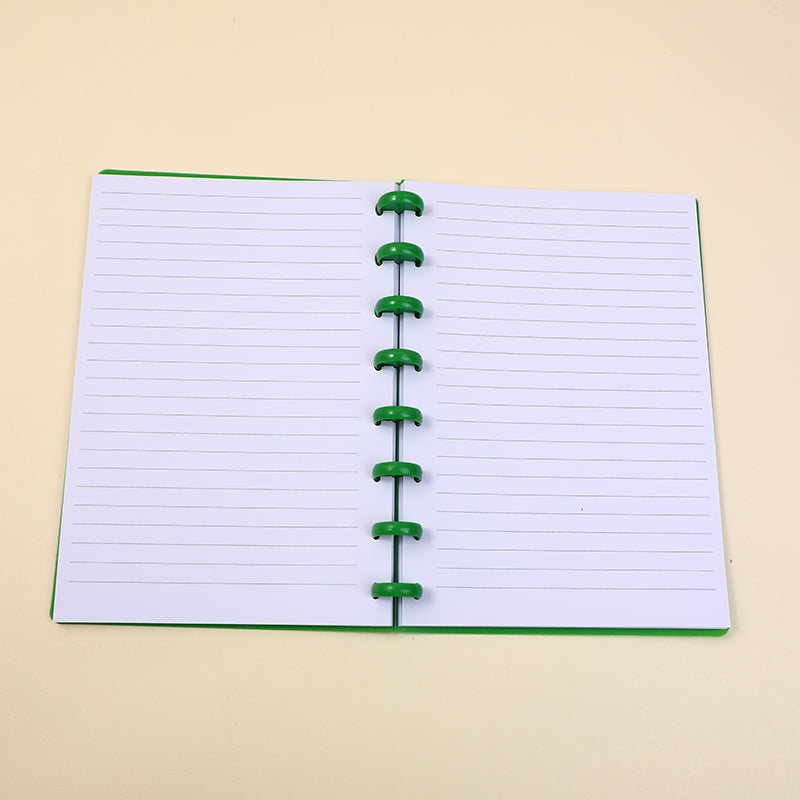 CUADERNO A4 ARGOLLADO -VERDE