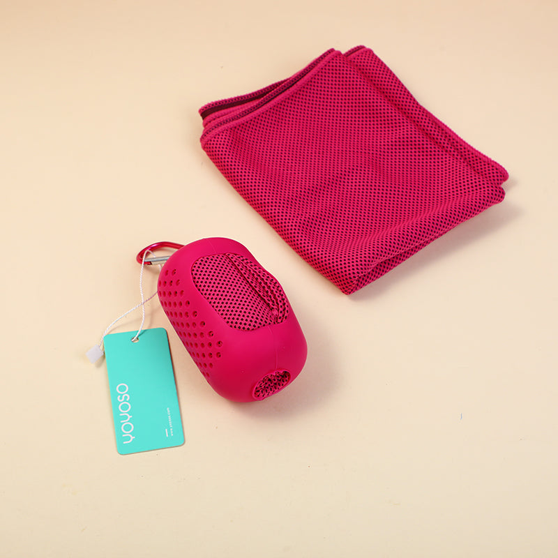 TOALLA DESECHABLE SECADO RAPIDO PARA EJERCICIO CON CONTENEDOR