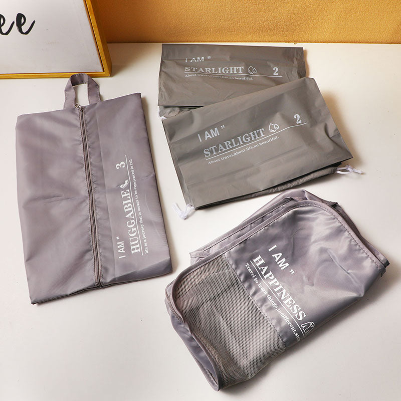 SET DE ORGANIZADORES PARA EQUIPAJE - GRIS