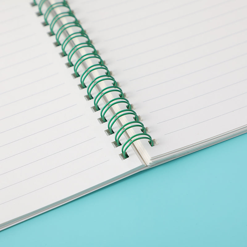 CUADERNO BLANCO CON NEGRO