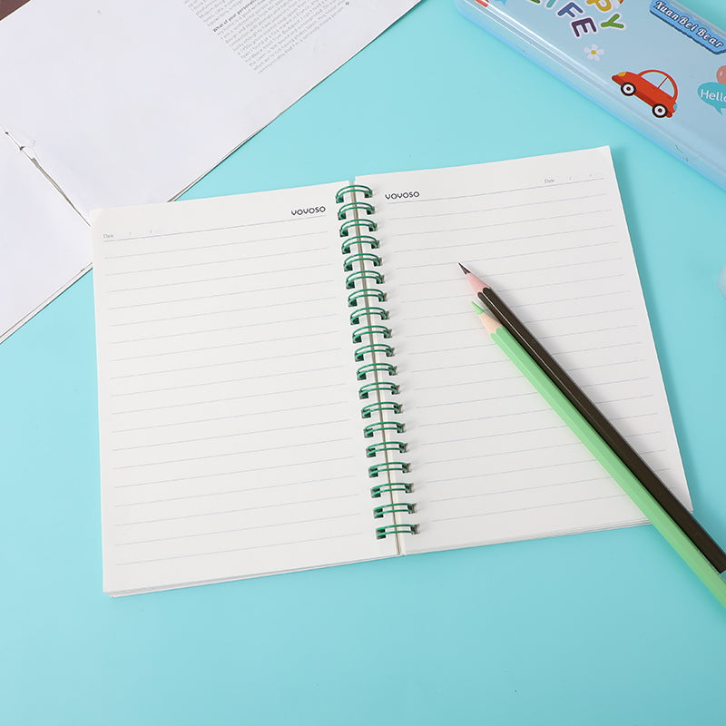 CUADERNO BLANCO CON NEGRO