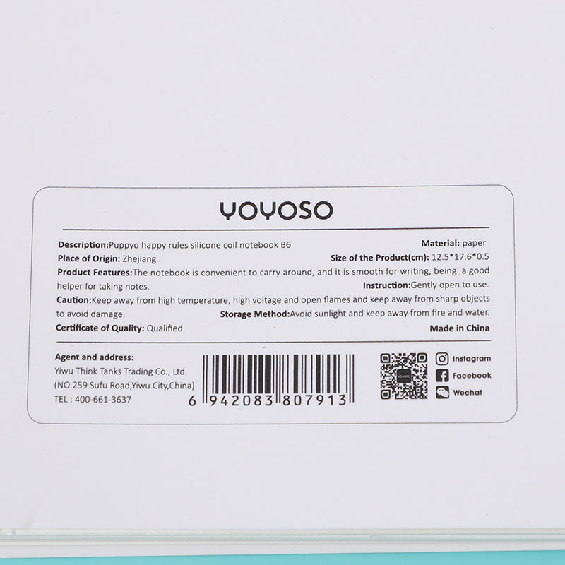 CUADERNO BLANCO CON NEGRO