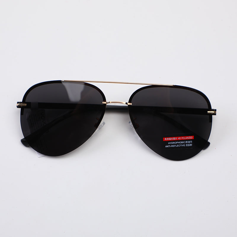 GAFAS DE ADULTO - AVIADOR -BORDE DORADO