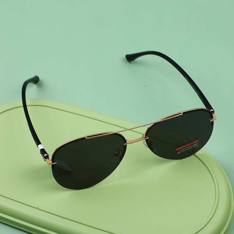 GAFAS DE ADULTO - AVIADOR -BORDE DORADO