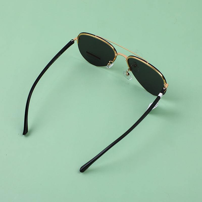 GAFAS DE ADULTO - AVIADOR -BORDE DORADO