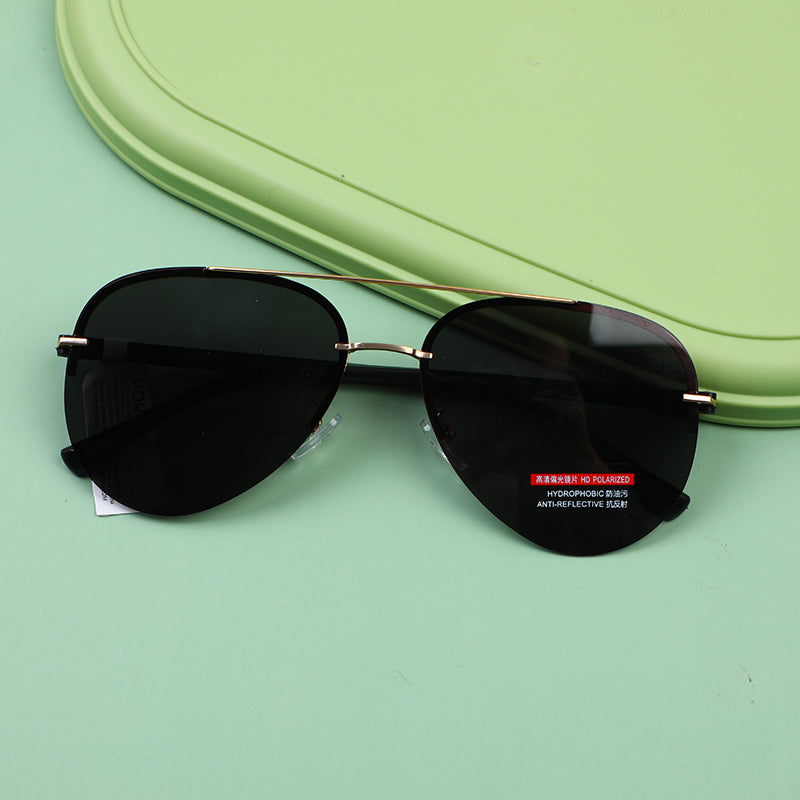 GAFAS DE ADULTO - AVIADOR -BORDE DORADO