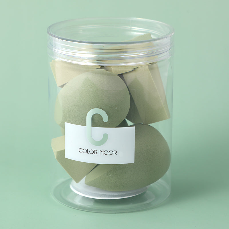 SET DE ESPONJAS DE MAQUILLAJE - 9UND - VERDE