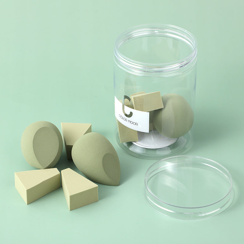 SET DE ESPONJAS DE MAQUILLAJE - 9UND - VERDE