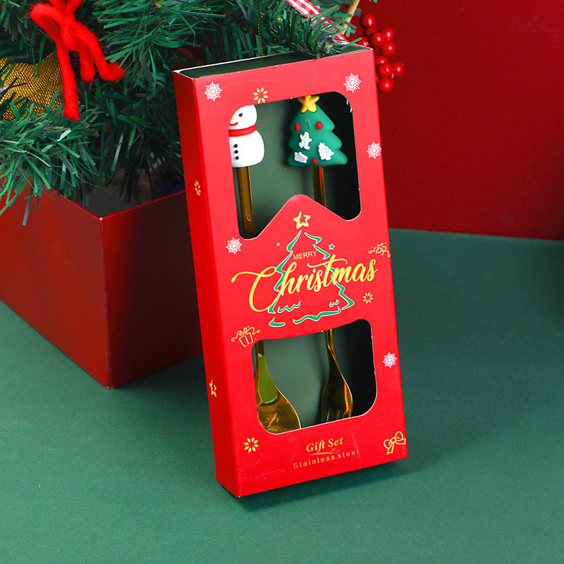 SET DE CUBIERTOS NAVIDEÑOS - 2UND