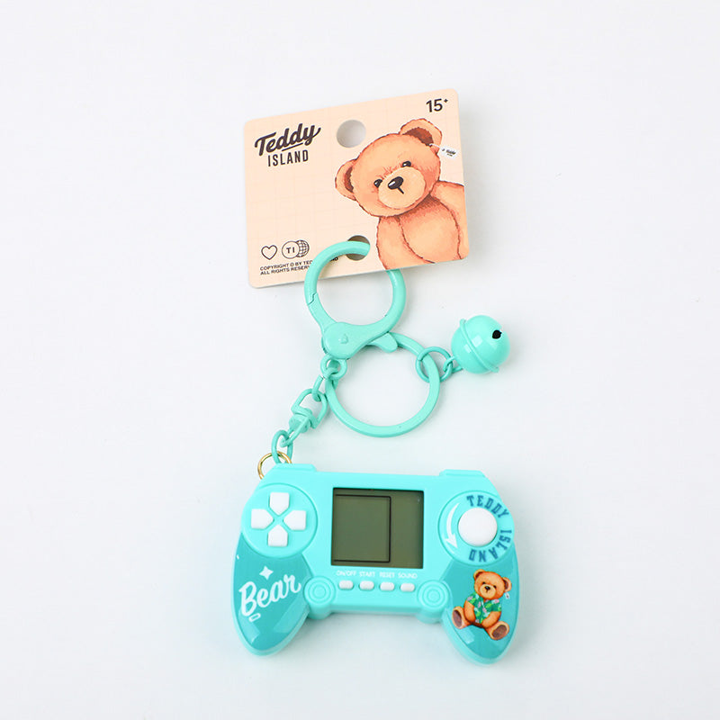 LLAVERO CONSOLA DE JUEGOS - TEDDY ISLAND - AZUL