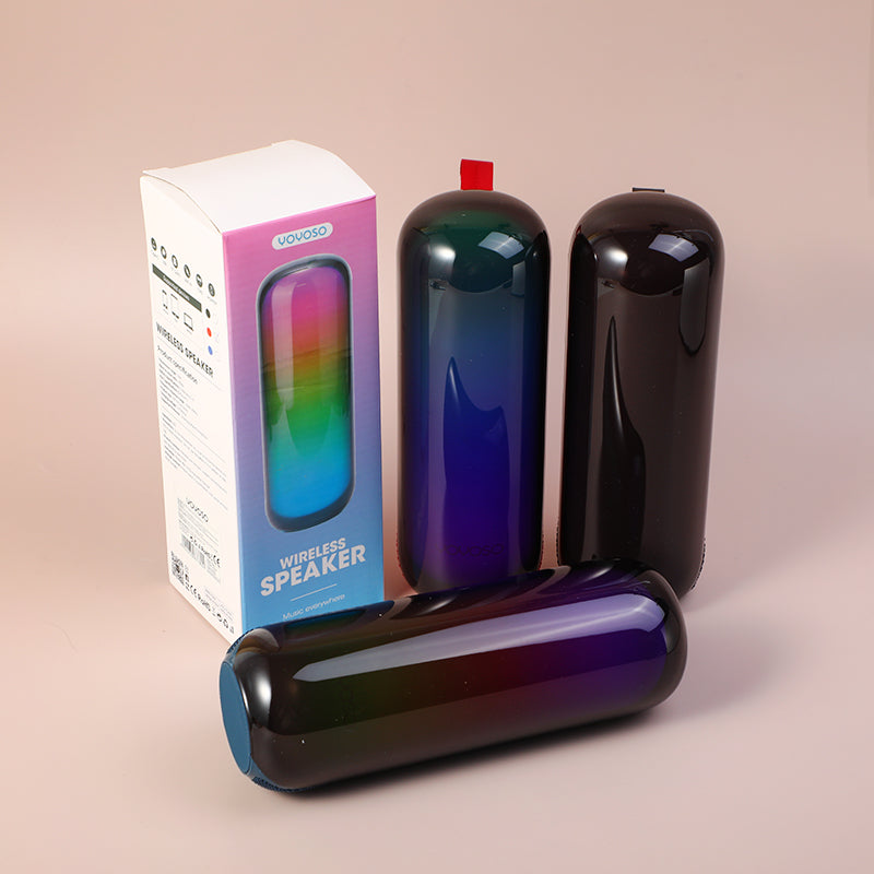 PARLANTE INALAMBRICO CON LUCES - AZUL