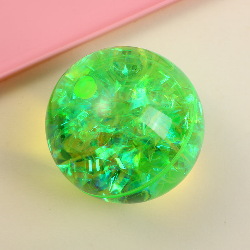 PELOTA 10 CM - TEDDY ISLAND - VERDE