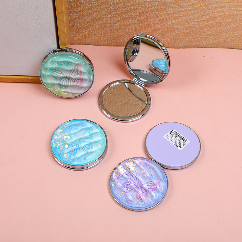 ESPEJO REDONDO PEQUEÑO - MARIPOSA