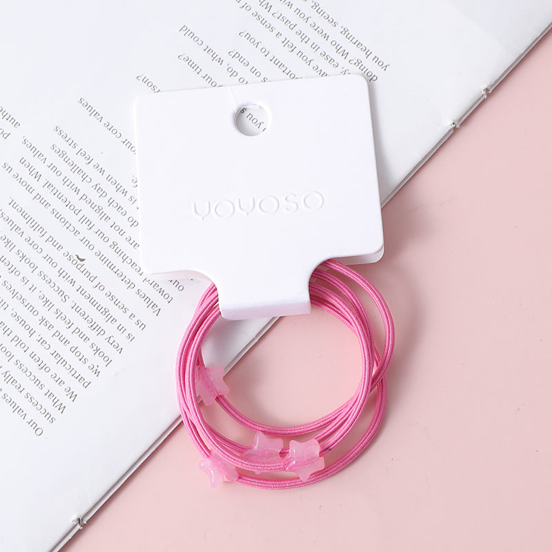 COLITAS PARA EL CABELLO - ESTRELLA - 4 UND