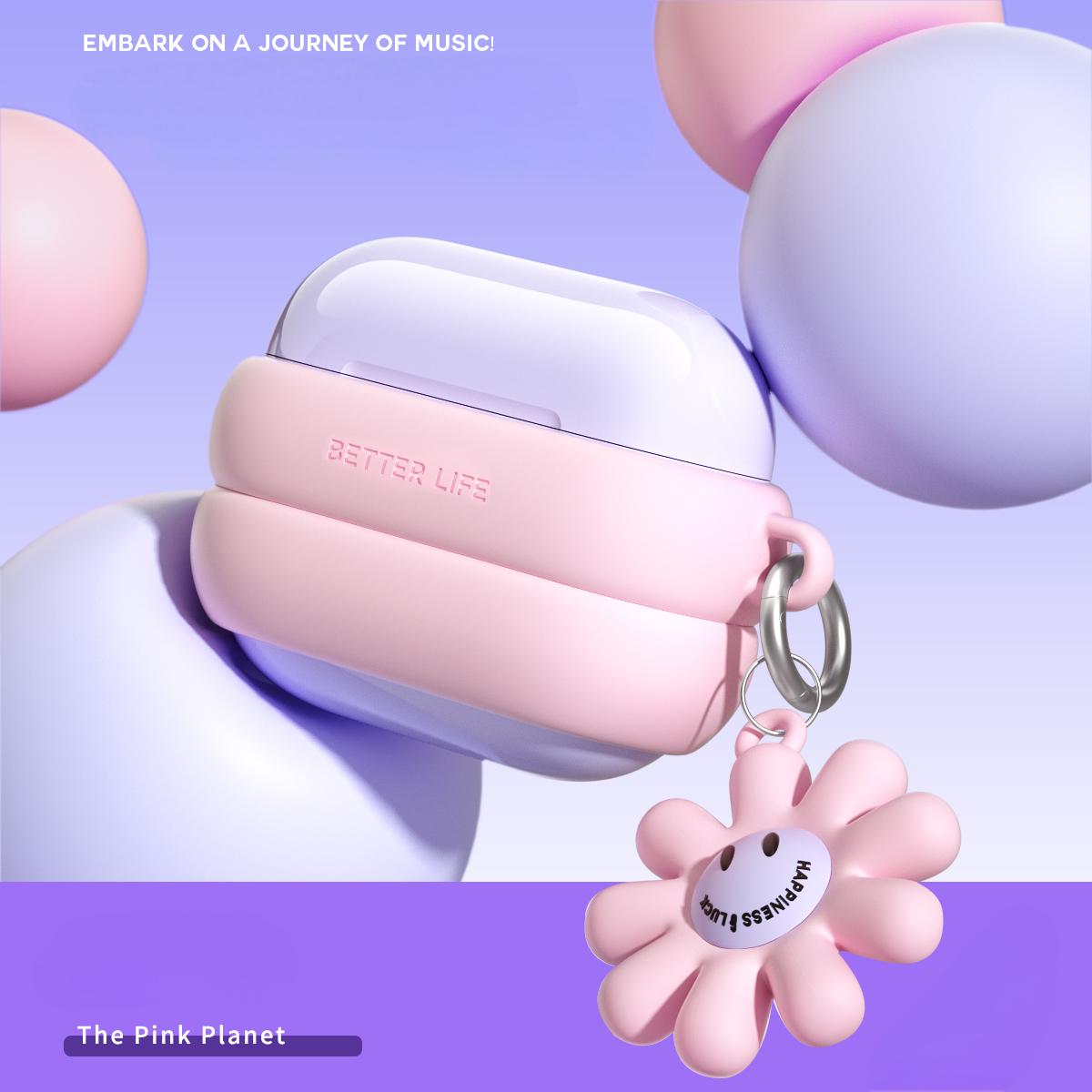 AUDIFONOS INALAMBRICOS  - ROSADOS