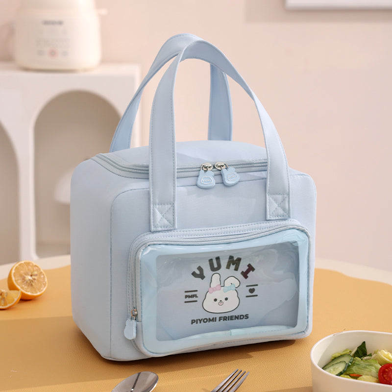 LONCHERA CUADRADA - AZUL