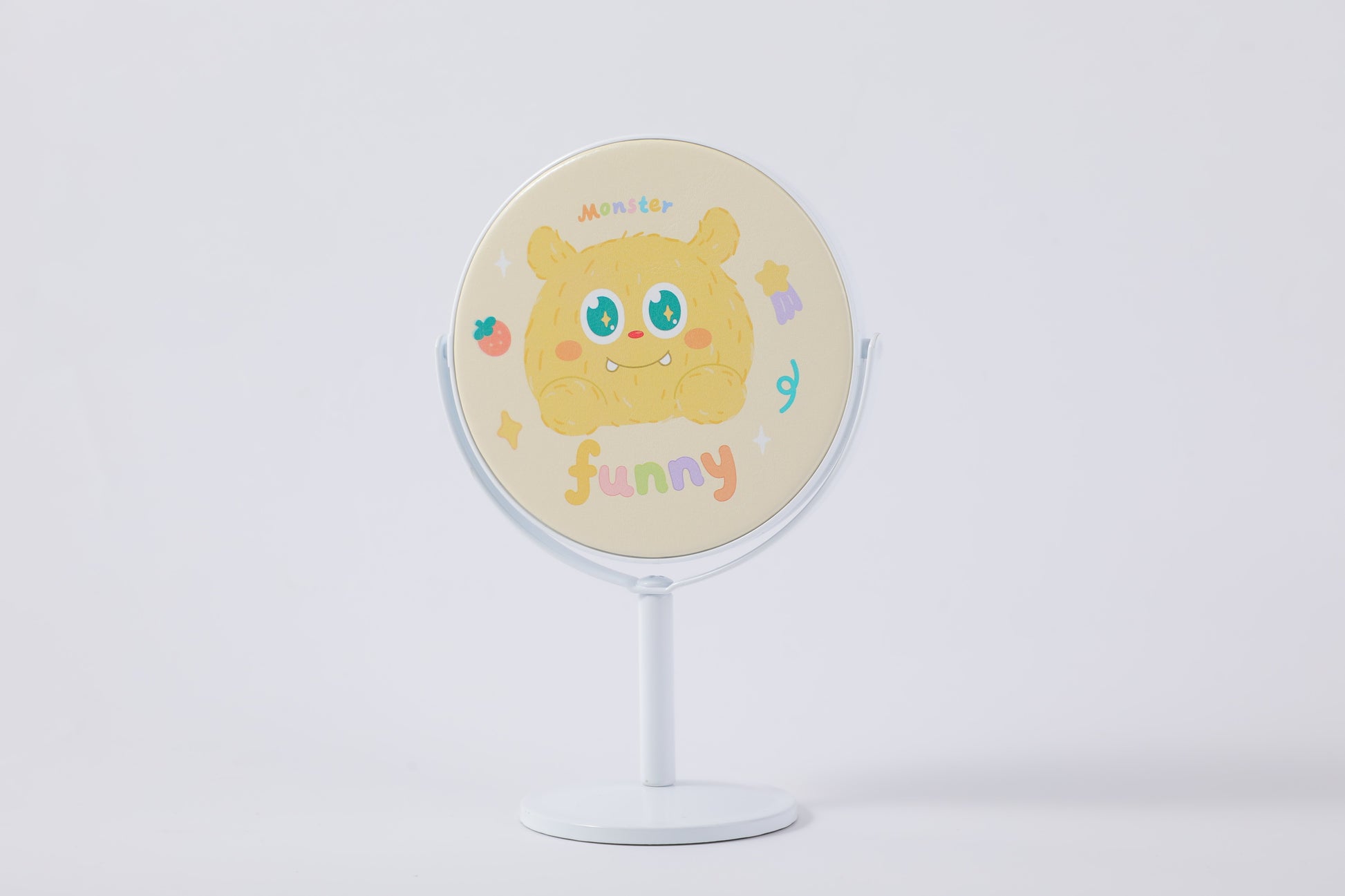 Espejo Redondo De Tocador Monstro