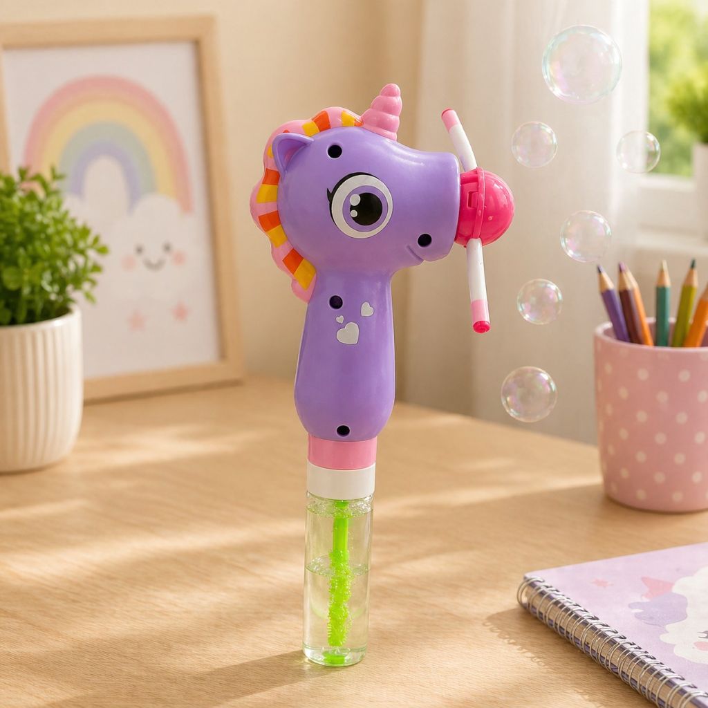 Burbujero Ventilador Unicornio Yoyoso