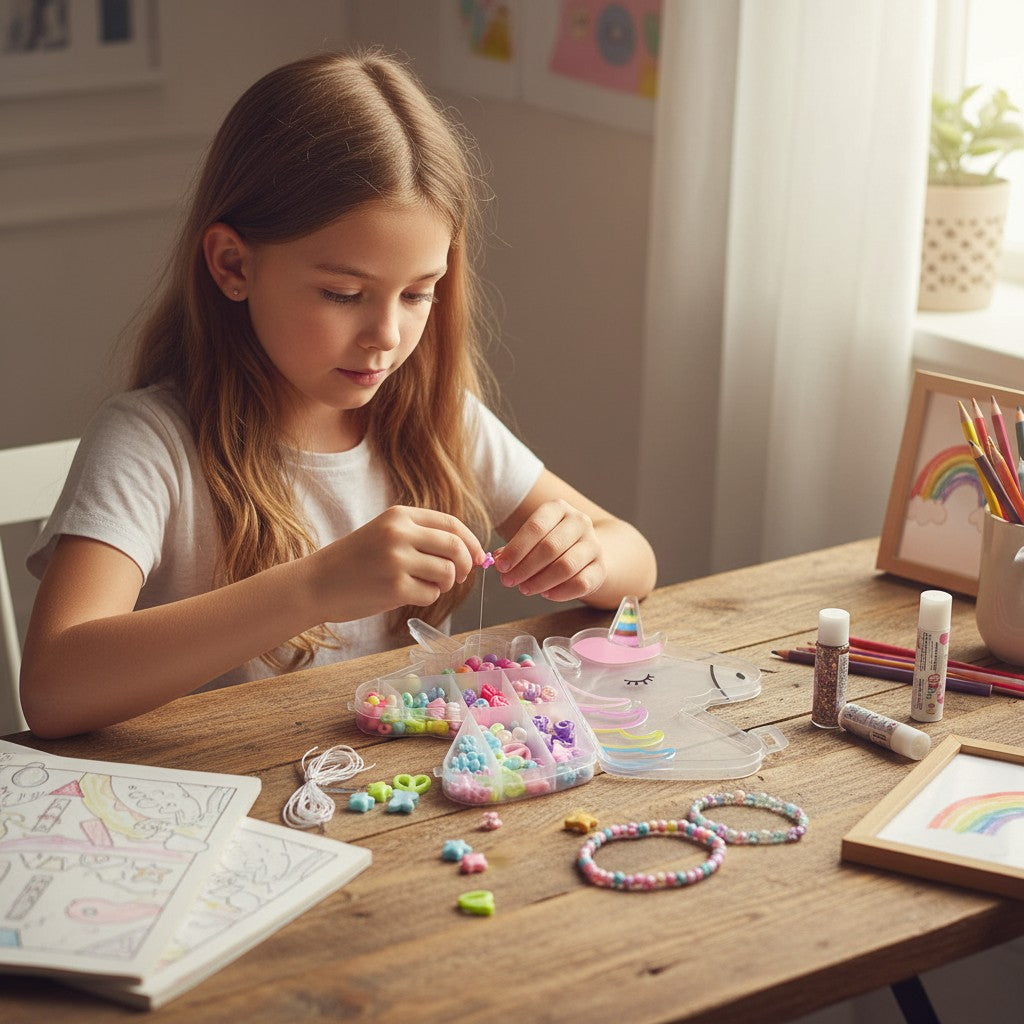 Juego Didactico Para Hacer Pulceras Unicornio Yoyoso