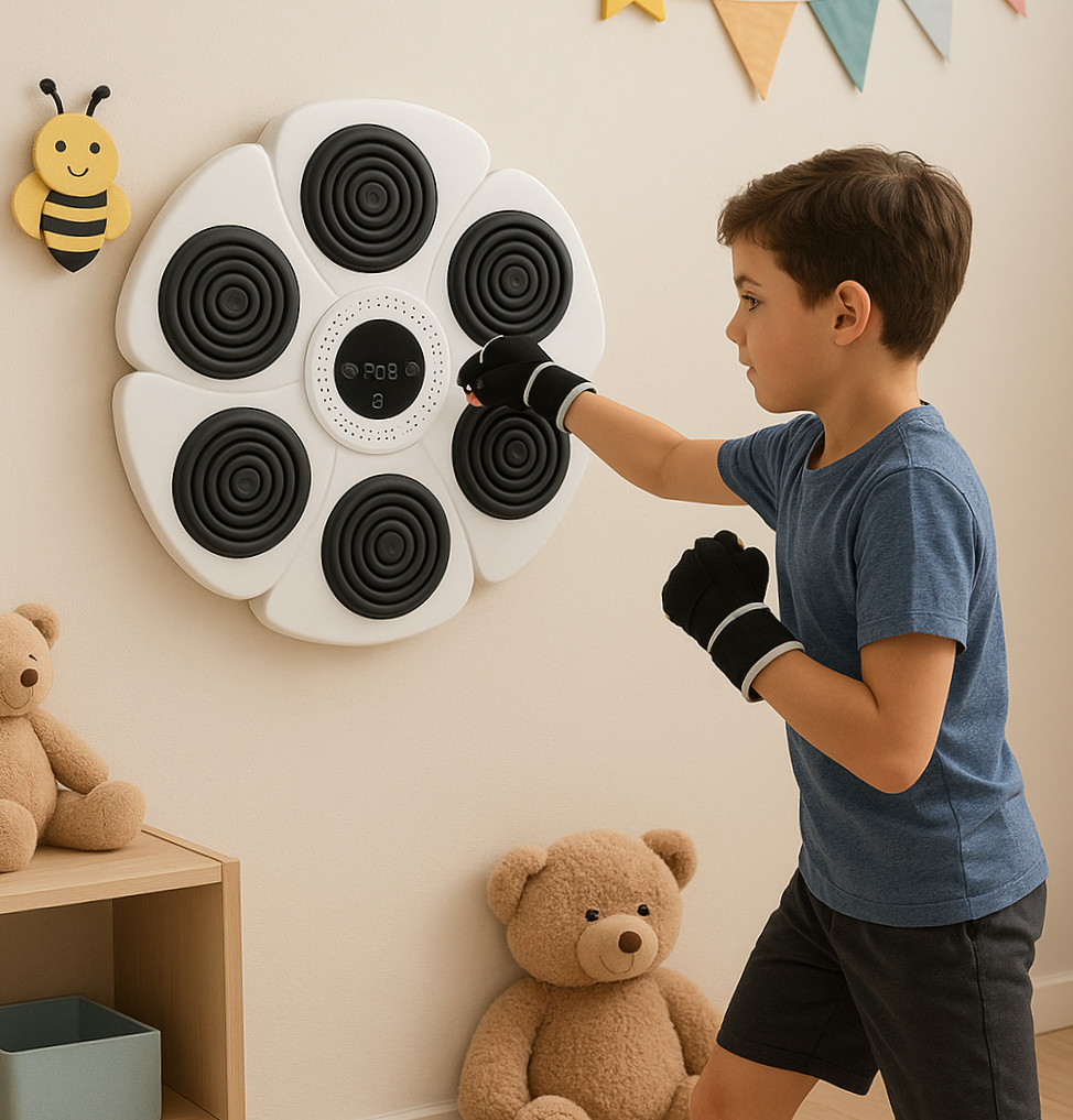 Máquina de Boxeo Musical Inteligente Bluetooth para Pared Yoyoso