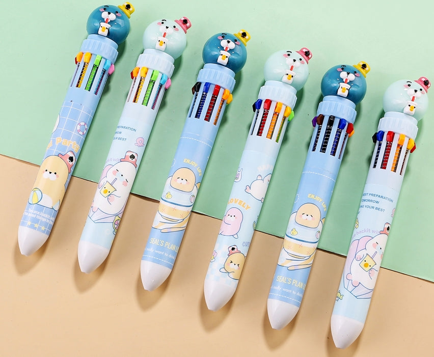 BOLIGRAFO DE 10 COLORES - FOCA