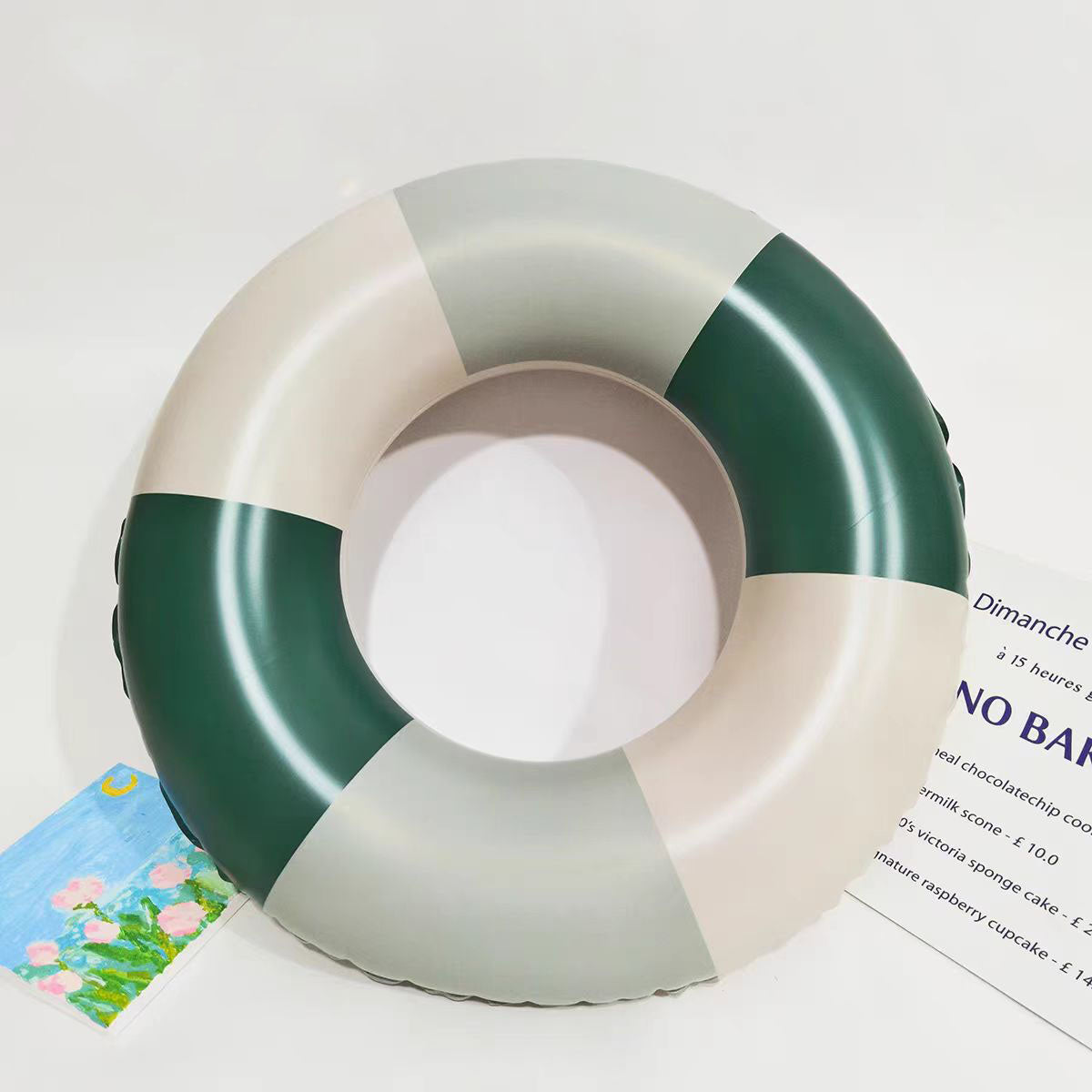 FLOTADOR RAYAS VERDE - 90CM