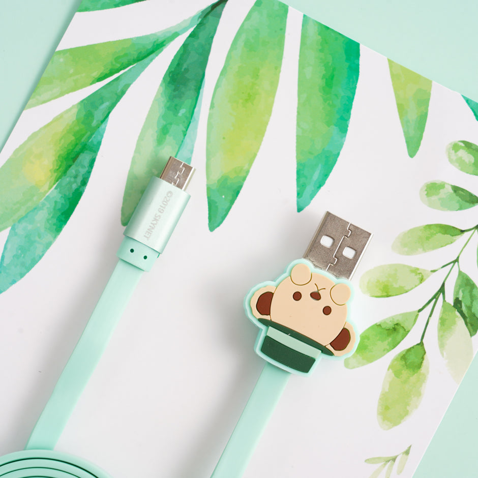 Cable De Datos En Forma De Oso Android