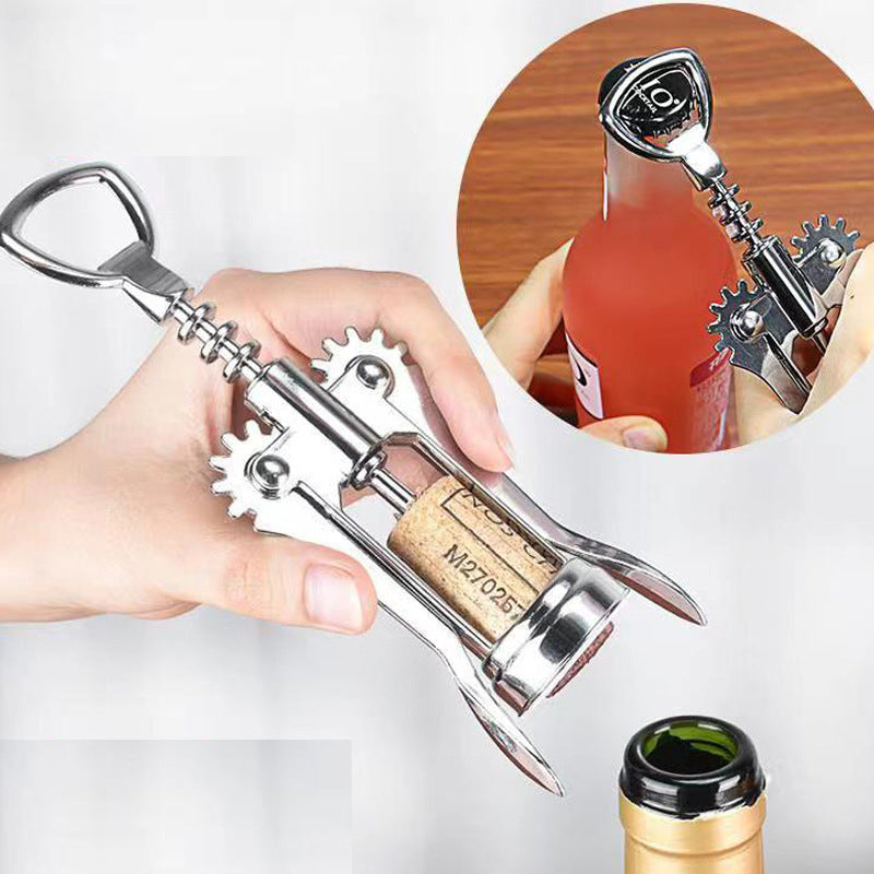 DESTAPADOR DE BOTELLAS DE VINO Y SERVIDOR