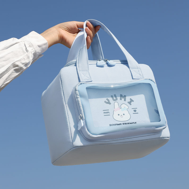 LONCHERA CUADRADA - AZUL