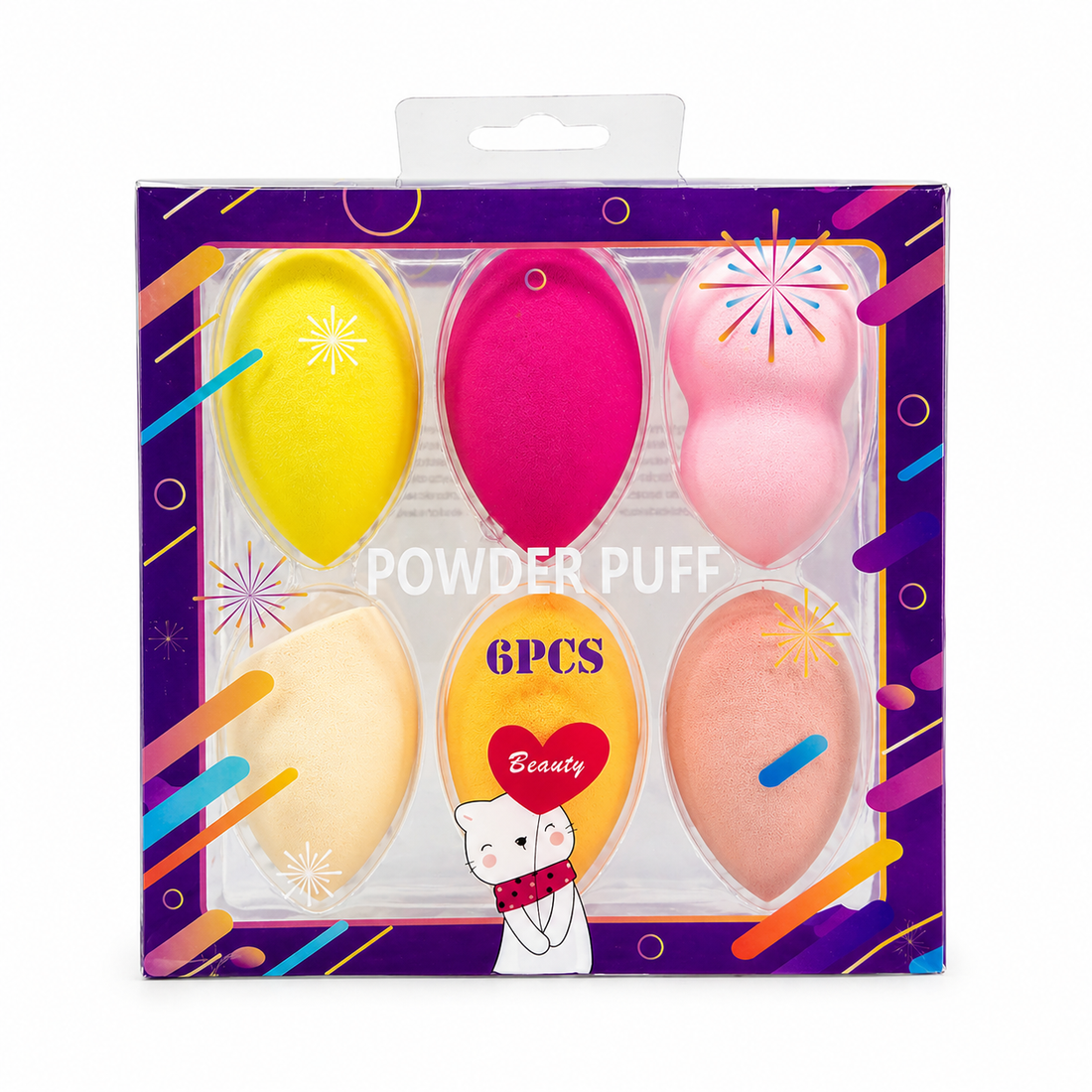 Set De 8 Esponjas De Maquillaje Yoyoso