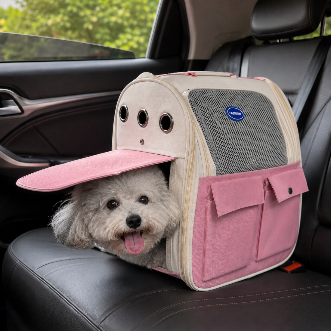 Maletin para transporte de mascotas con ventana yoyoso