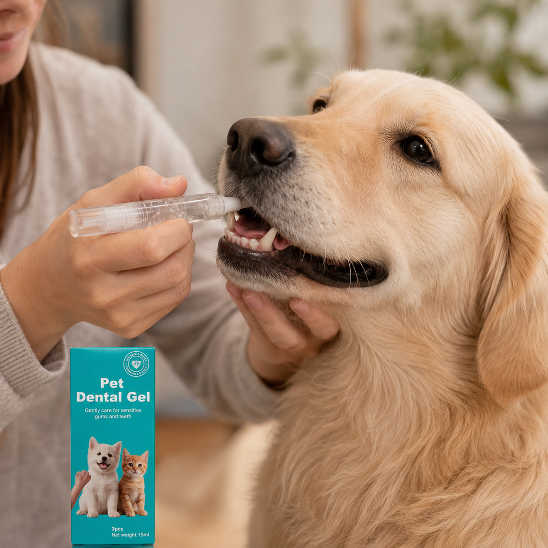 Gel dental para mascotas 3 und yoyoso