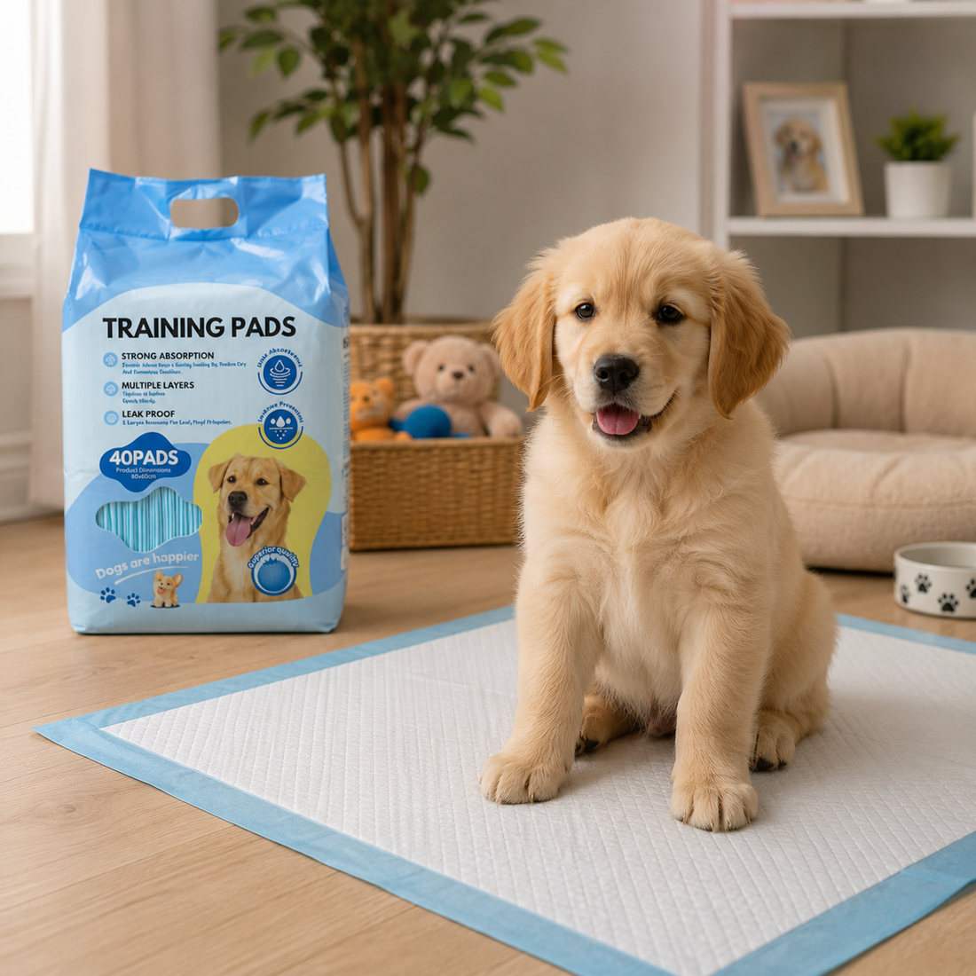 Pad de Entretenimiento para mascotas azul 40 und  yoyoso