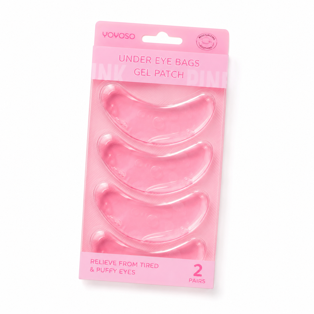Parches De Gel Para La Ojeras Rosados Yoyoso