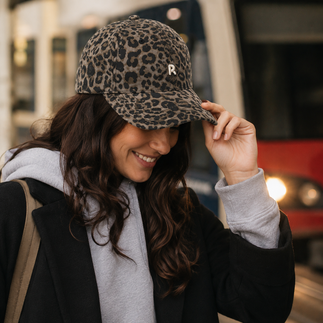 Gorra De Leopardo Marron Claro Yoyoso