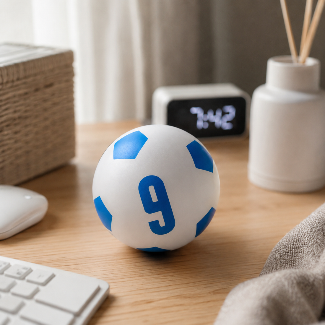 Pelota Min De Futbol 6cm Yoyoso