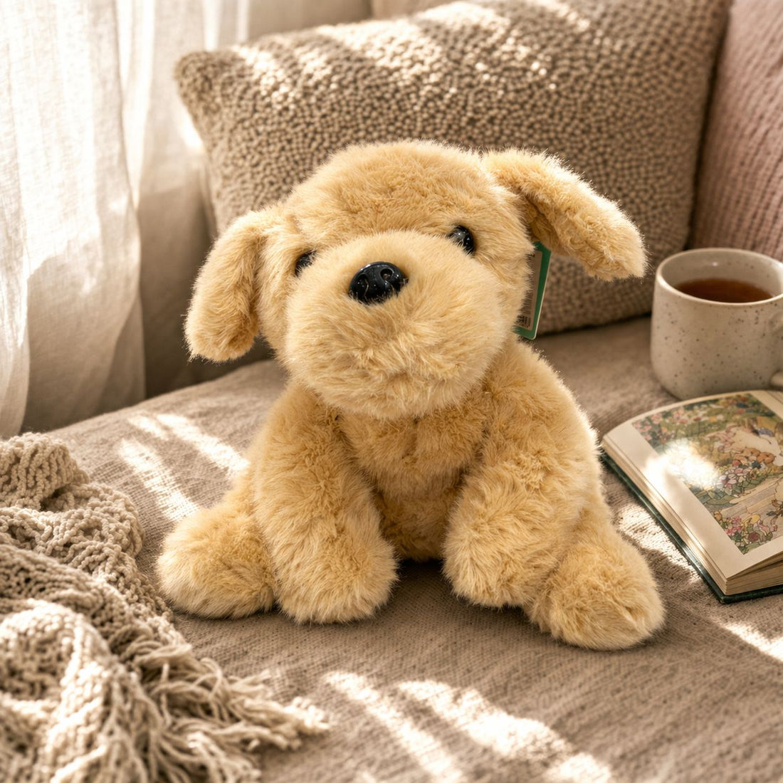 Peluche Perrito Golden 40cm Suave y Adorable Yoyoso