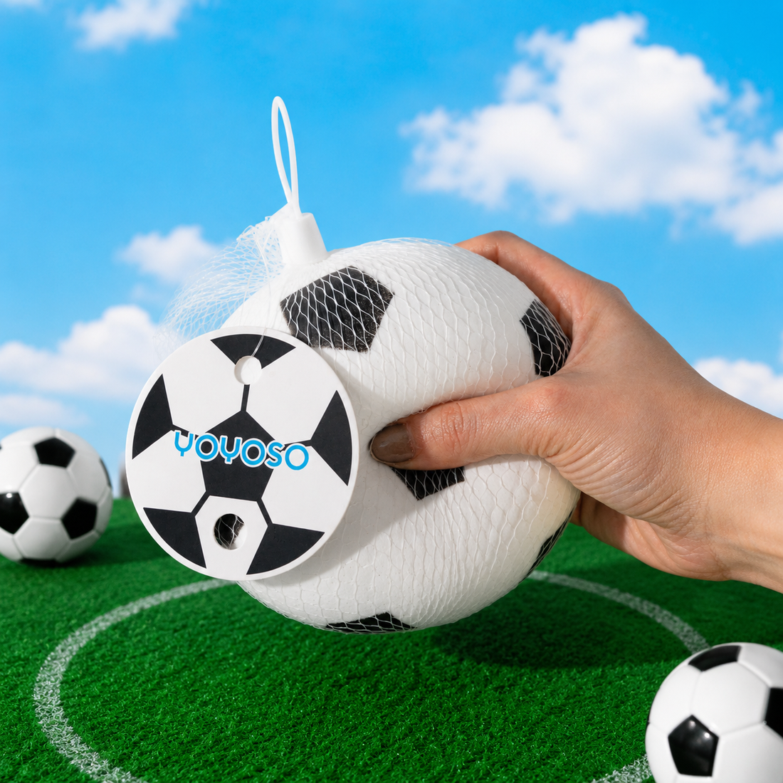Pelota Antiestress Futbolera Yoyoso