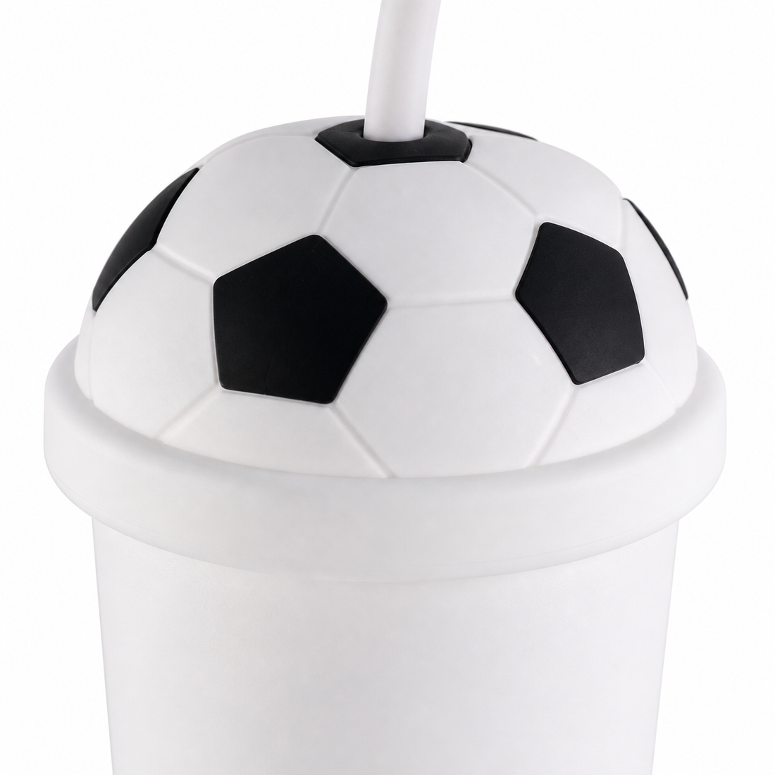 Termo De Silicona Con Pitillo 550 Ml Balón de futbol Yoyoso