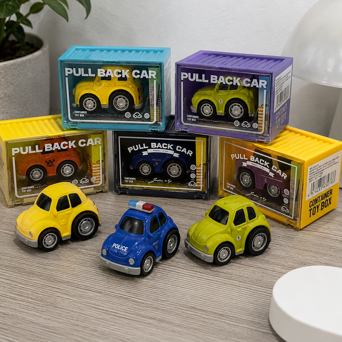 Carritos Coloreccionables De Inercia Yoyoso