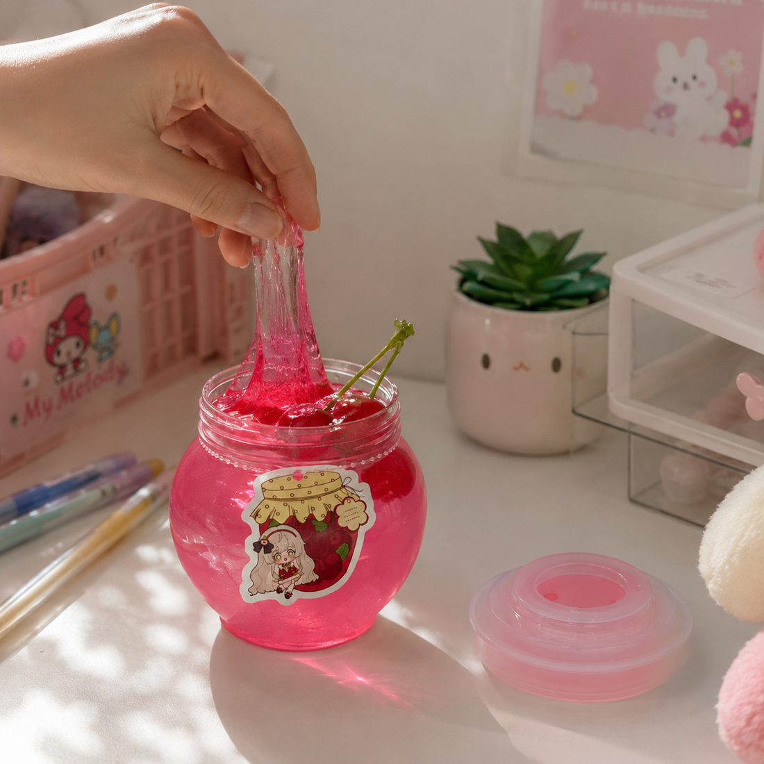 Juguete Slime De Cereza Yoyoso