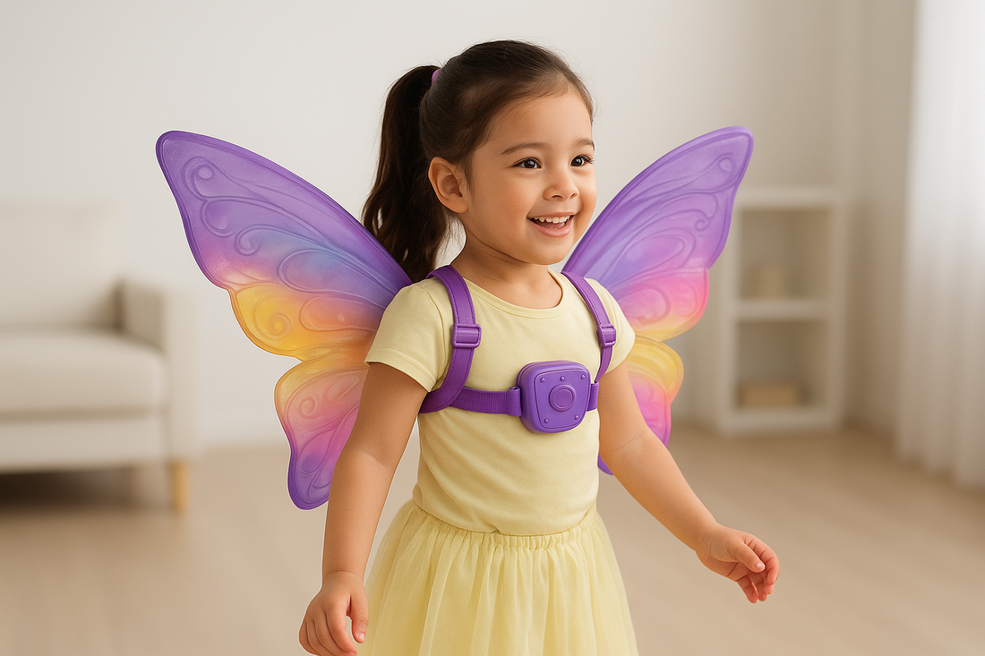 Alas Eléctricas de Unicornio para Niñas con Luces y Colores Mágicos Yoyoso