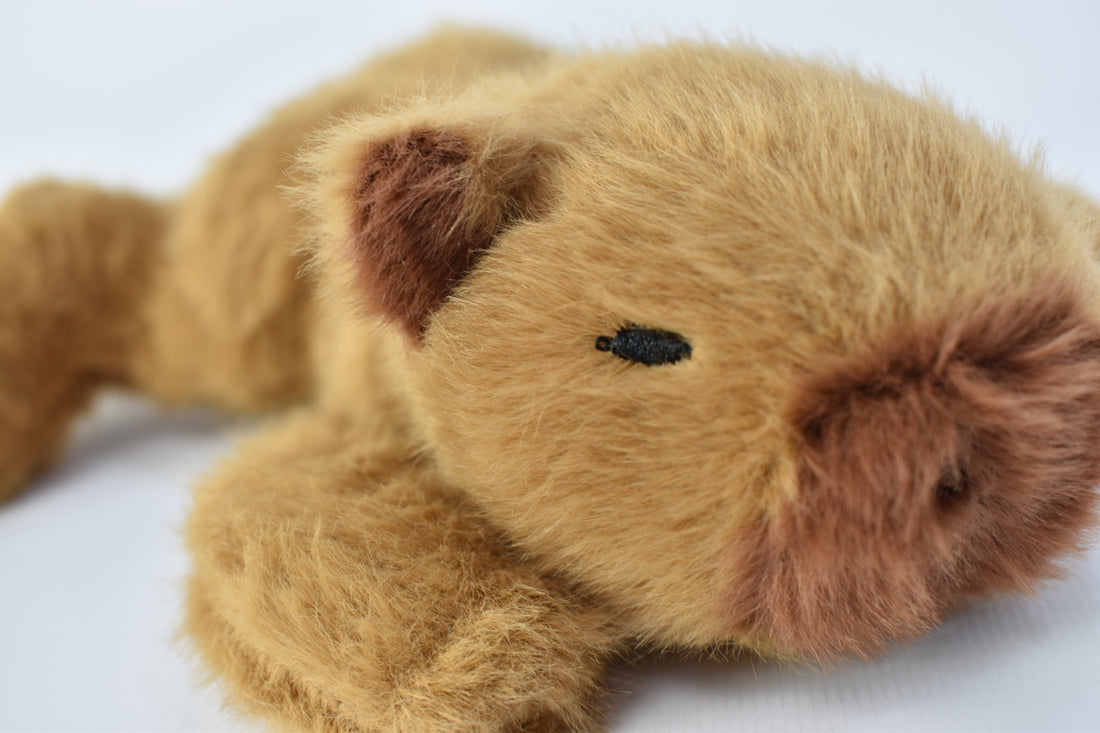 Peluche capibara acostado 20cm yoyoso