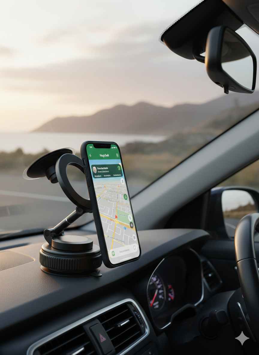 SOPORTE MAGNETICO PARA EL CELULAR