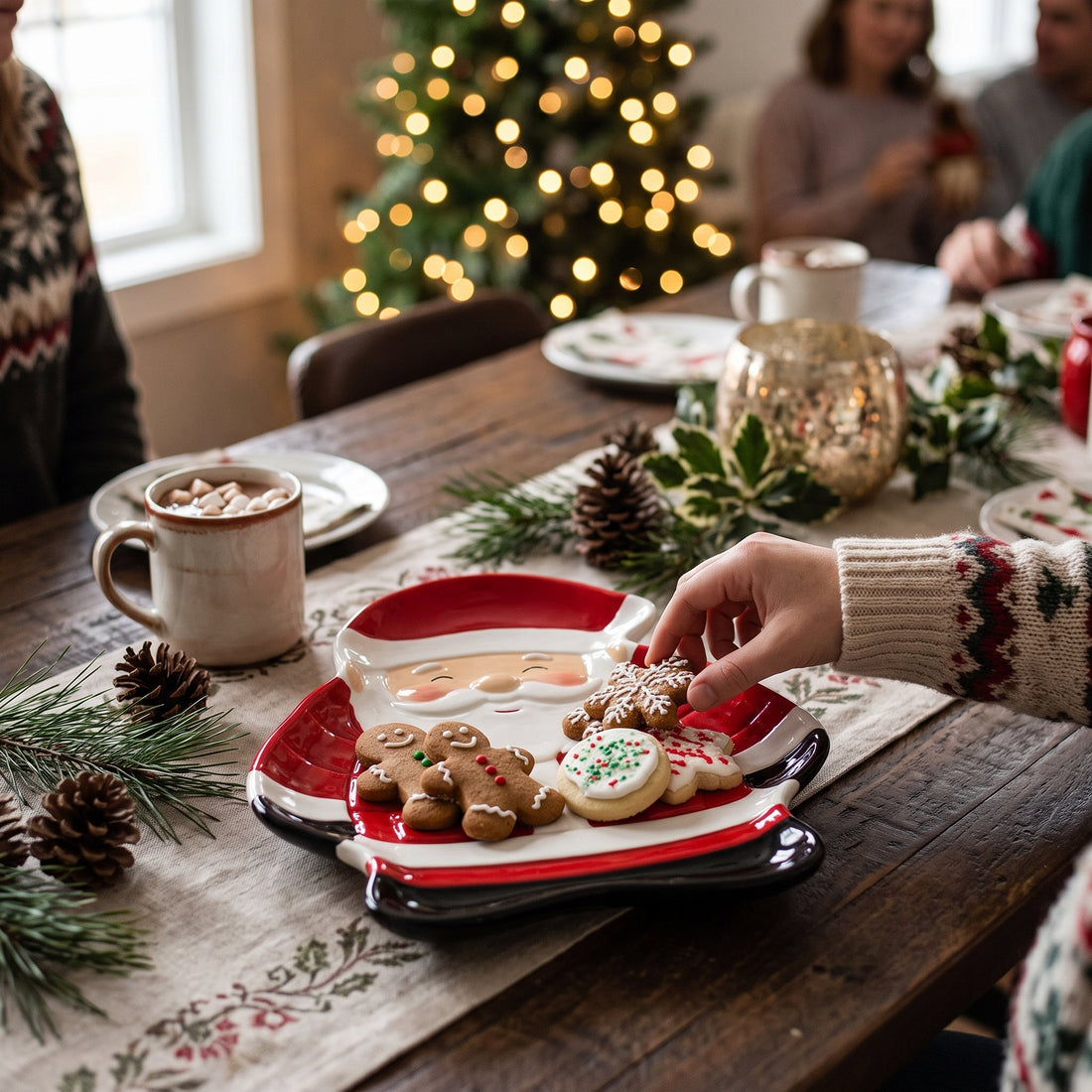 Bandeja decorativa Papá Noel Yoyoso