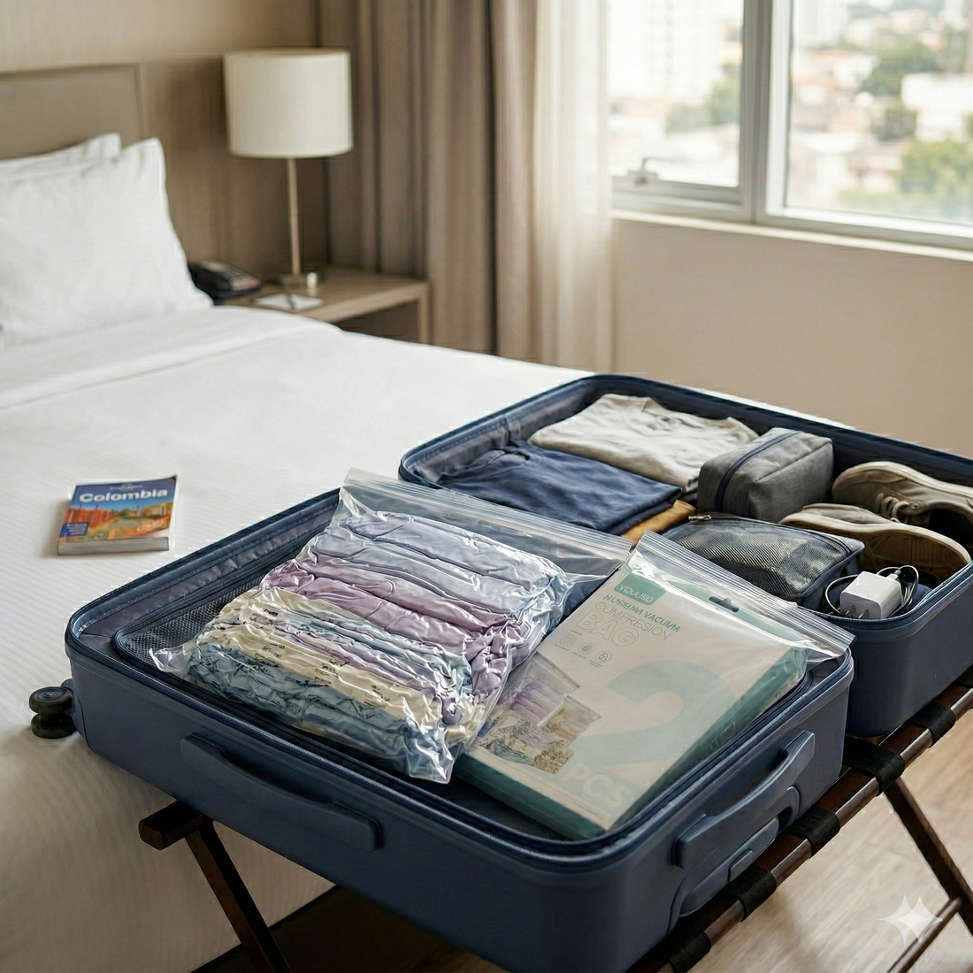 Bolsa de Compresión al Vacío para Colgar 2 Piezas Yoyoso