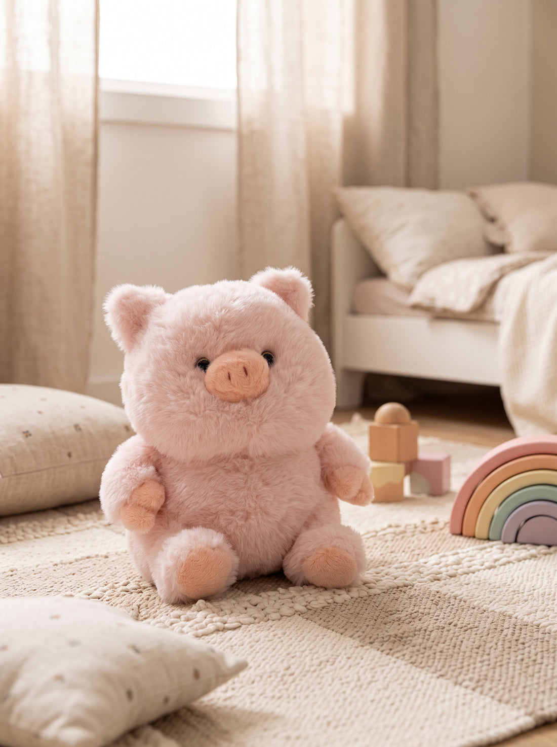 Peluche Cerdito Rosado 23 cm Yoyoso