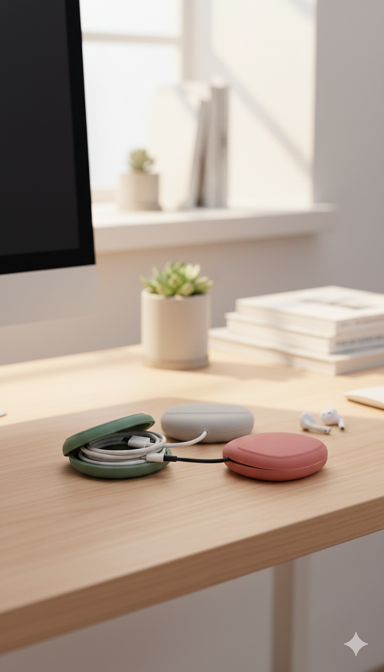 Estuche De Silicona Para Cables Yoyoso